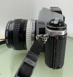 ASAHI PENTAX ME FAST COMPACT VINTAGE SLR FILM CAMERA + 28MM LENS TESTED - 3353