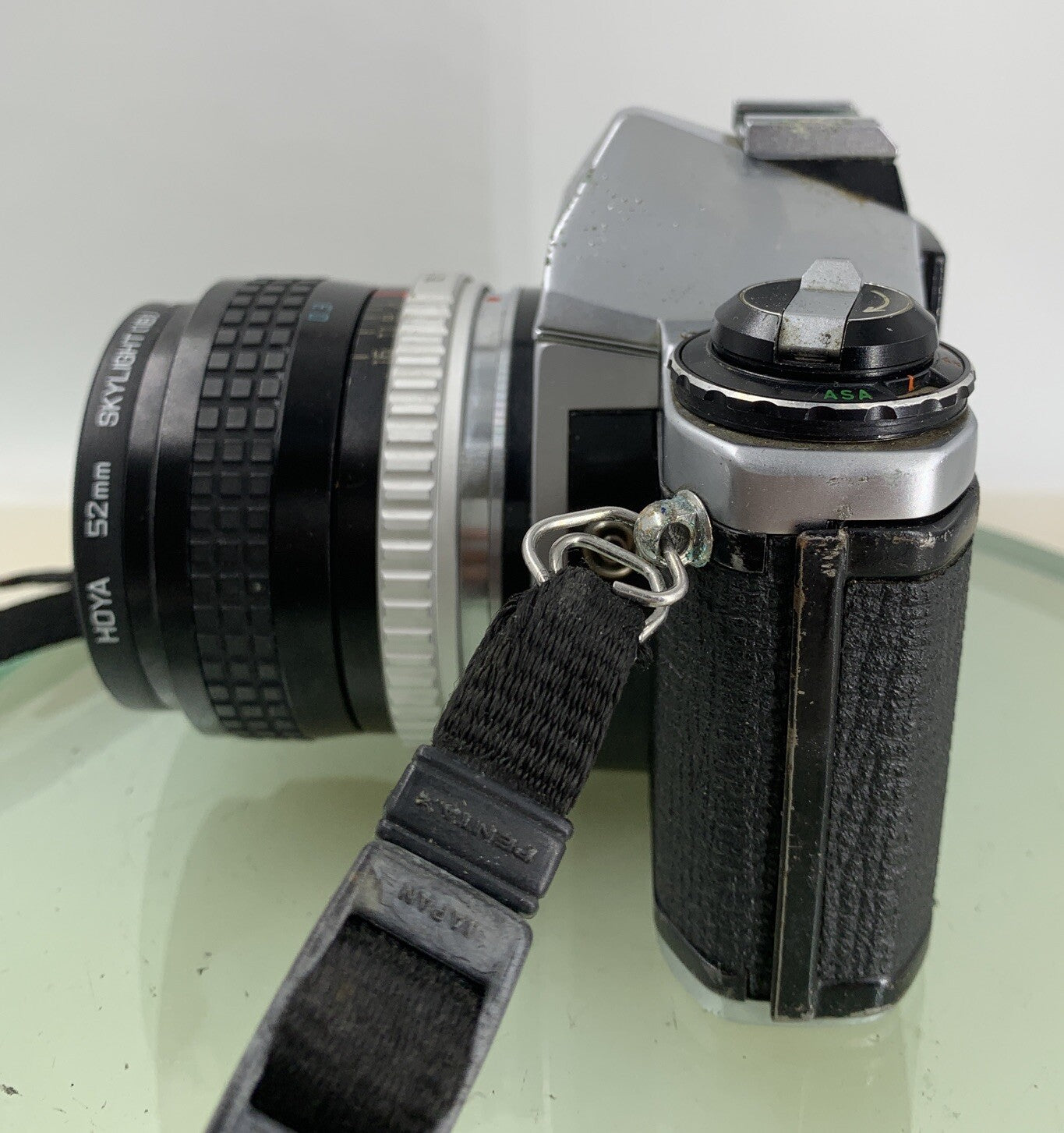 ASAHI PENTAX ME FAST COMPACT VINTAGE SLR FILM CAMERA + 28MM LENS TESTED - 3353