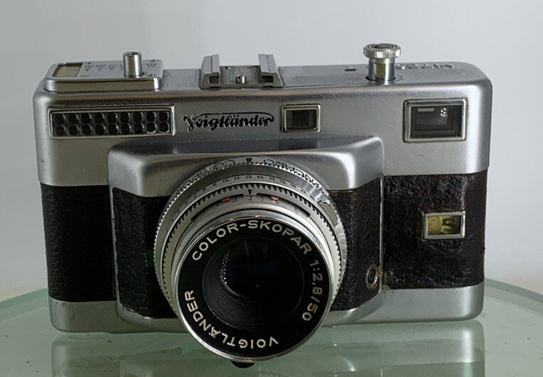 Voigtlander Vitessa T 35 mm Rangefinder film Camera Lens COLOR-SKOPAR 1:2.8 / 501