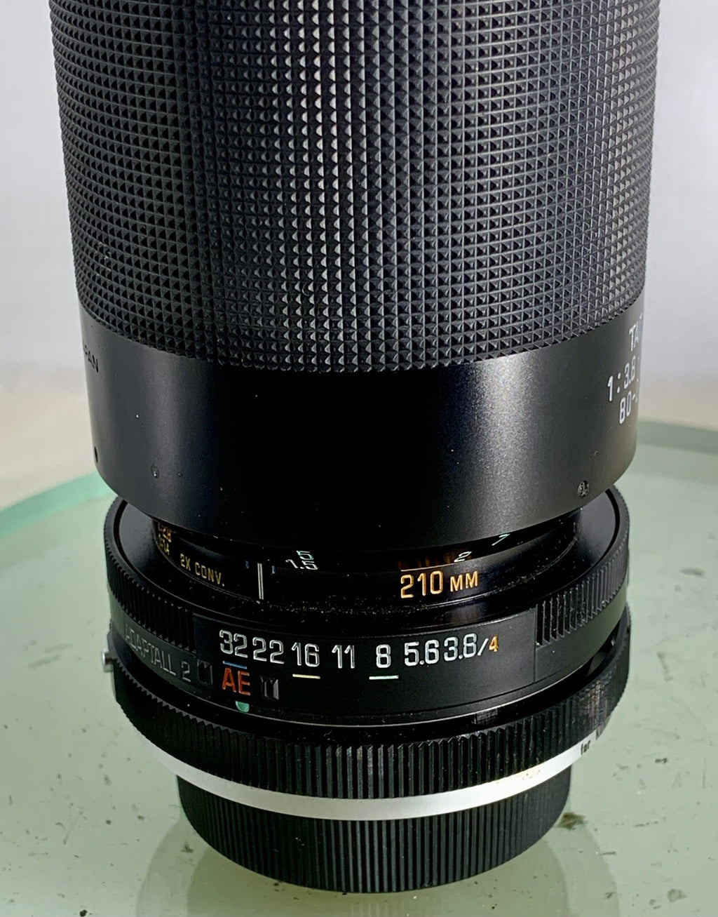 TAMRON LENS 80-210MM 1:3.8-1.4 ADAPTALL 2 KONICA MOUNT A JAPAN CAMERA CLASSIC#145