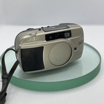 Minolta 125EX 35mm Film Camera. 39-125mm Zoom Macro. Vintage Compact #8300