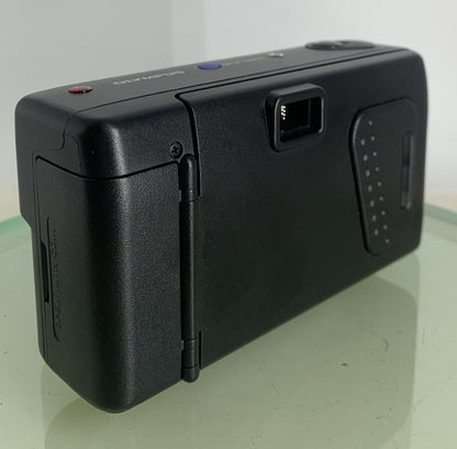 Olympus AF-10 Super COMPACT POINT AND SHOOT FILM CAMERA + COVER - TESTED - 7694