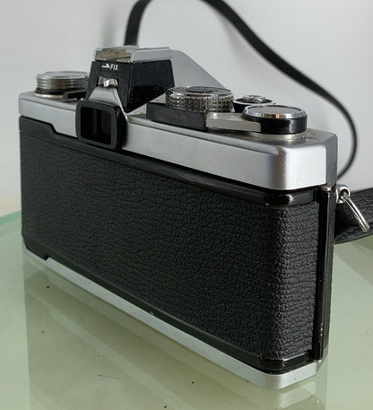 Olympus OM-1 MD 35mm SLR Film Camera &  Olympus ZUIKO  50mm f1.8 Lens- TESTED1386