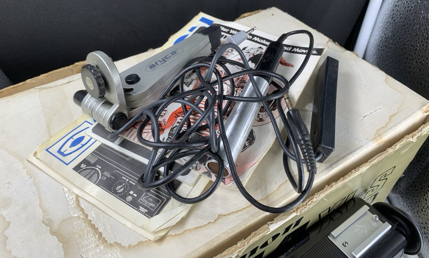 Canon Canosound 514 XL-S Super 8 Cine Film Camera FILM TESTED WORKING + BOX1