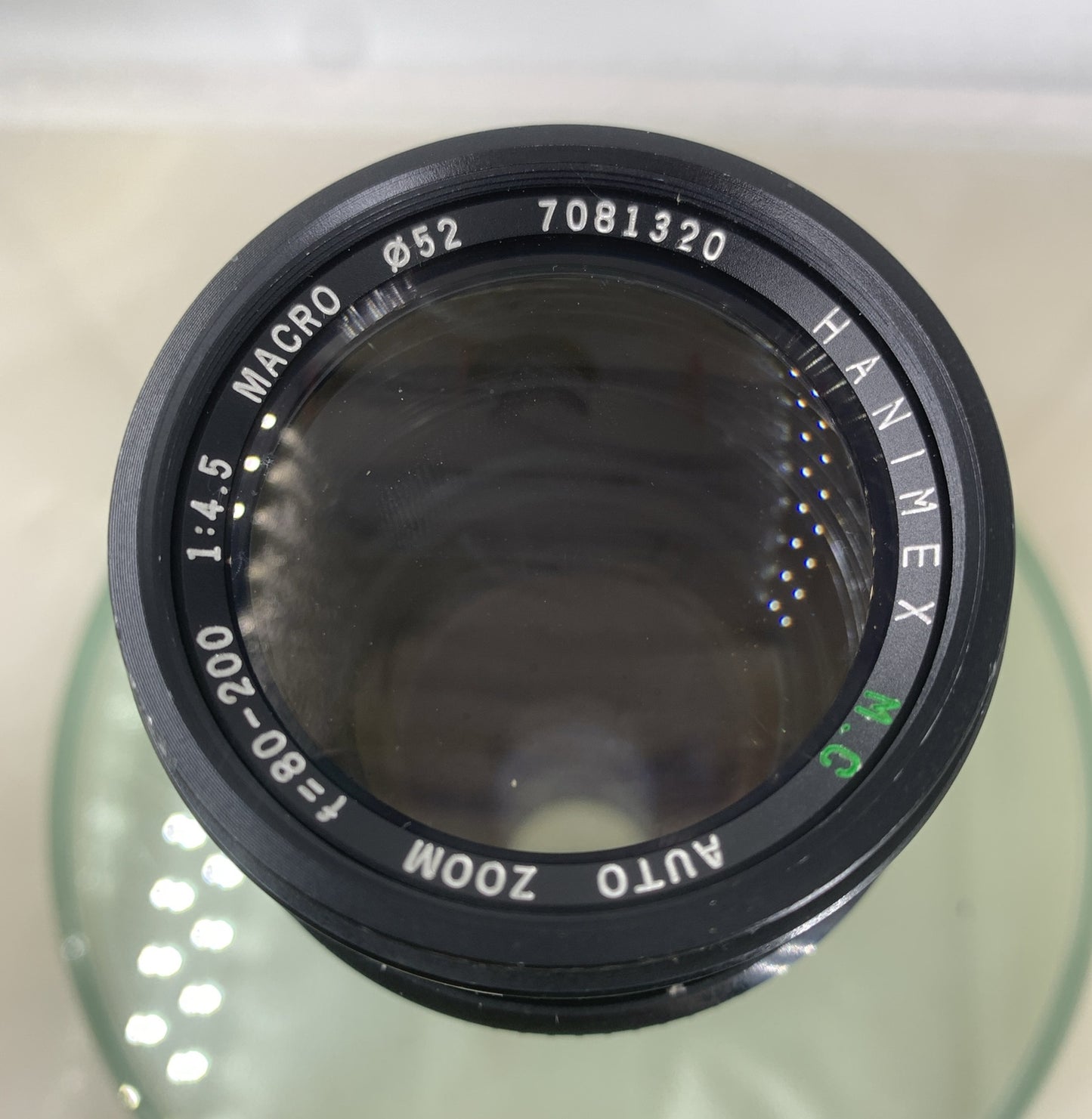 HANIMEX Auto Zoom C-MACRO 80-200 f4.5 Lens Pentax mount BLACK TESTED - 7200