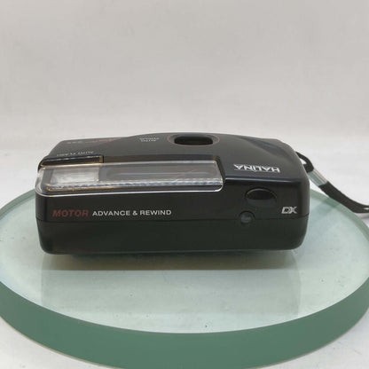 VIntage HALINA VISION XAS AUTO FLASH & FOCUS COMPACT CAMERA & CASE -TESTED#5545