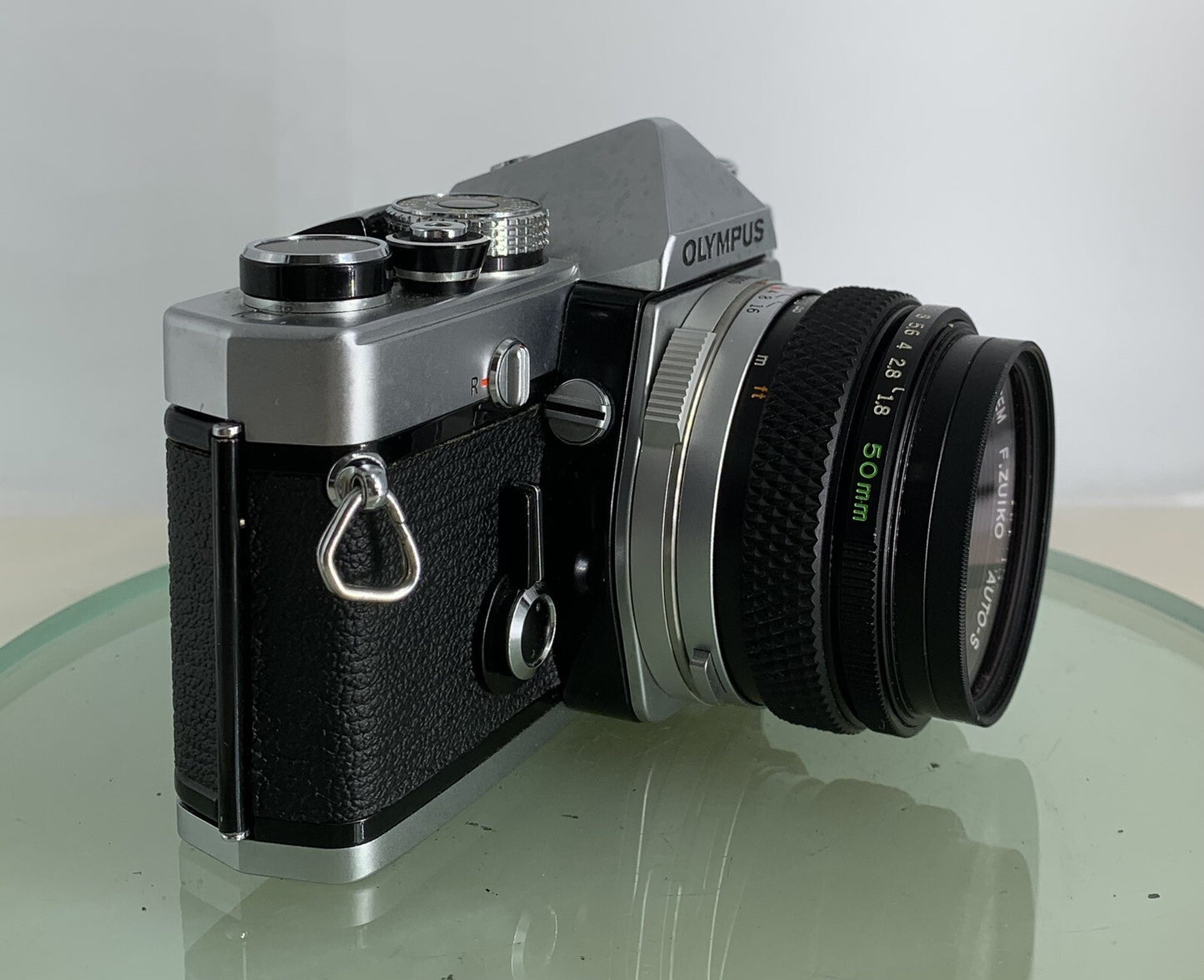 Olympus OM-1N MD 35mm Film SLR Manual Camera with Olympus 50/1.8 Zuiko Lens #3972