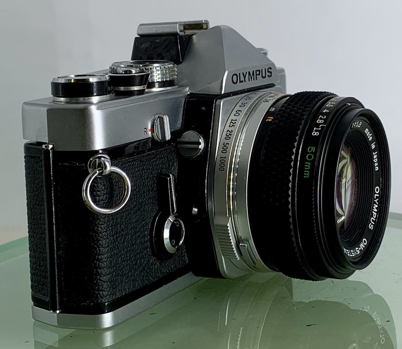 Olympus OM-1 MD 35mm SLR Film Camera &  Olympus ZUIKO  50mm f1.8 Lens- TESTED3622