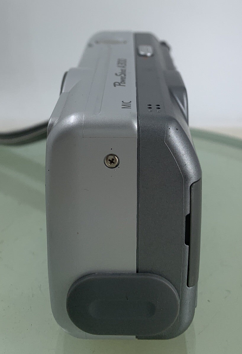 CANON POWERSHOT A300 SILVER DIGITAL CAMERA NO CHARGER NO CARD TESTED - 3043