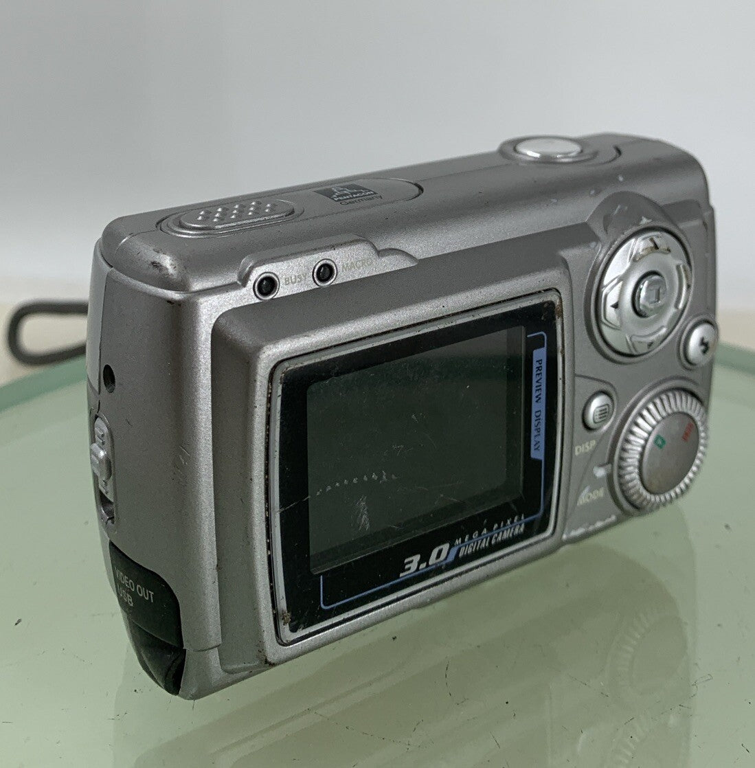 Praktica DCZ 3.2S 3.0MP Compact Digital Camera SILVER 16MB CARD TESTED - 4424