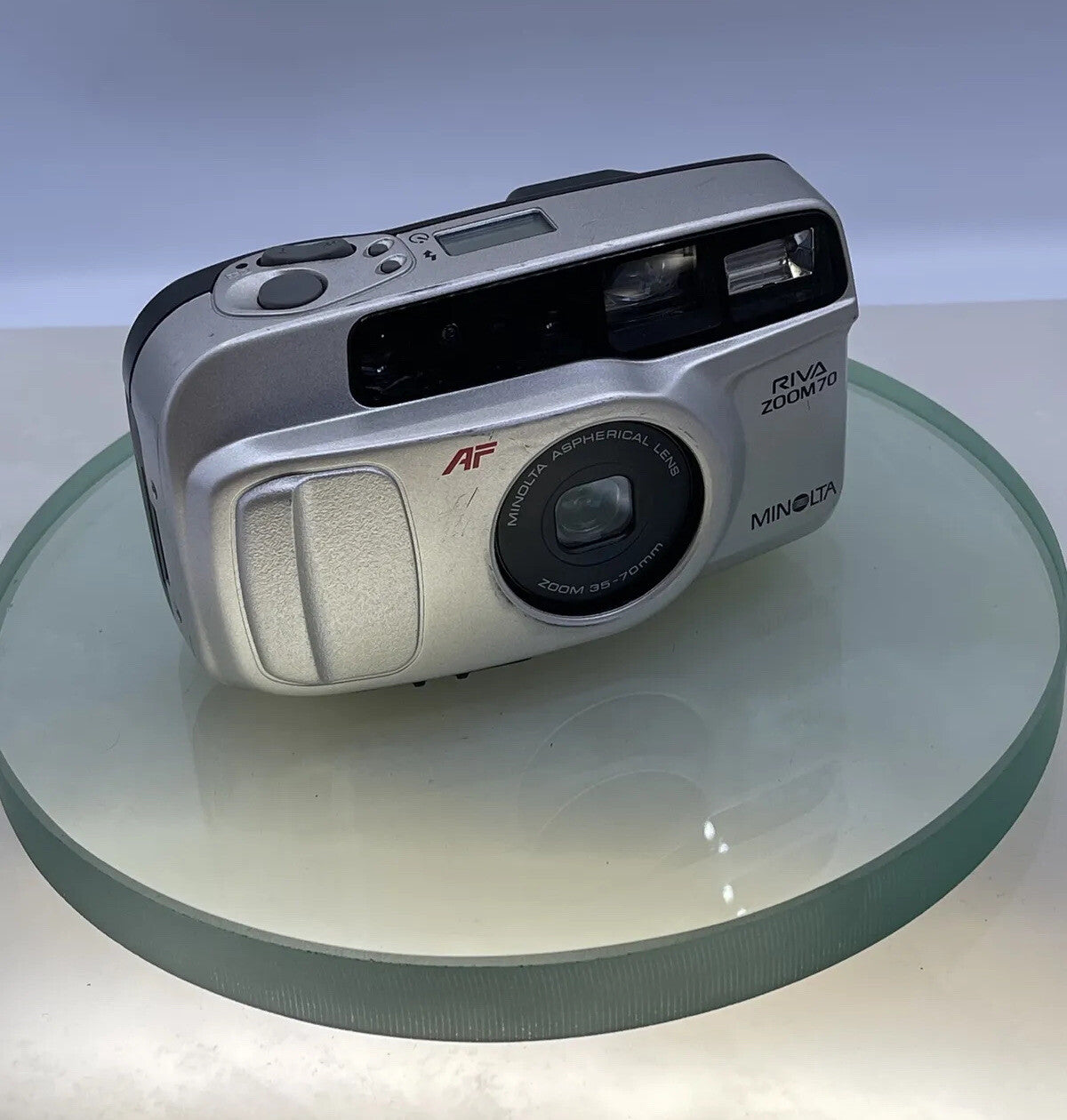 MINOLTA RIVA ZOOM 70 DATE Vintage Camera Point And Shoot 35mm Photography #5070