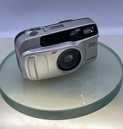 MINOLTA RIVA ZOOM 70 DATE Vintage Camera Point And Shoot 35mm Photography #5070