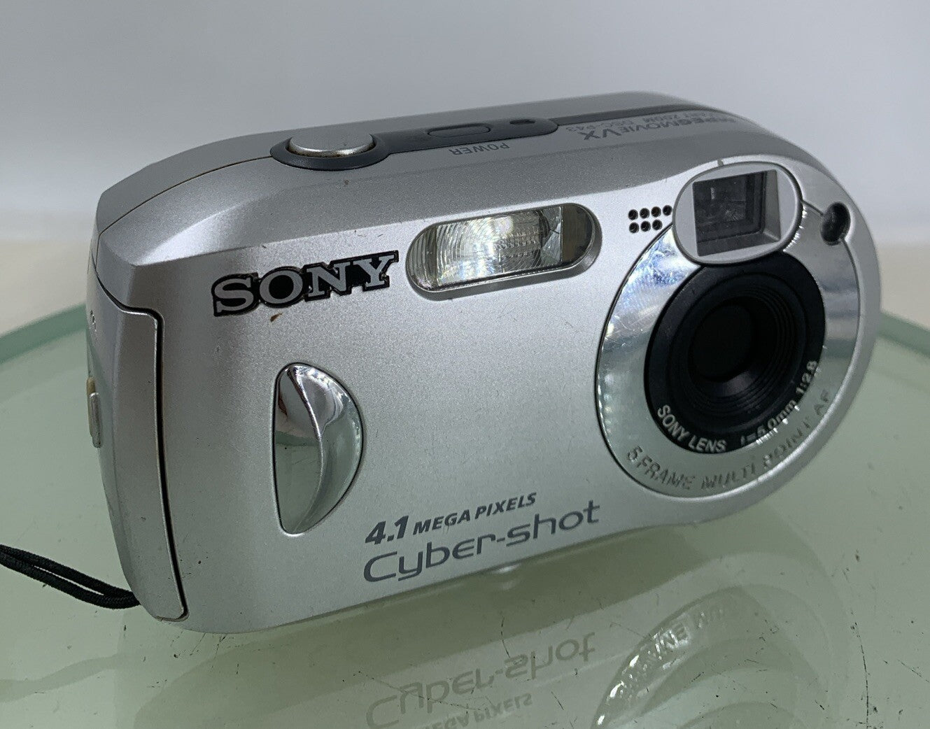 Sony Digital Camera Cybershot DSC-P43 4.1MP SILVER NO CHARGER TESTED - 6730