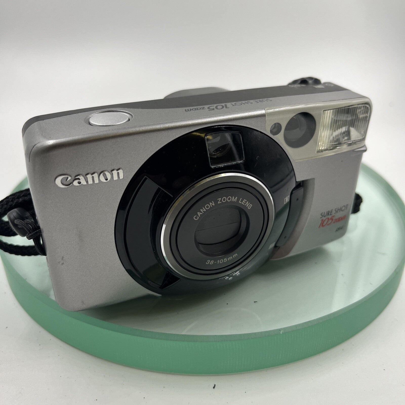 Vintage Canon Sure Shot 105 ZoomPoint&Shoot 35mm Film Camera tested&working #9300