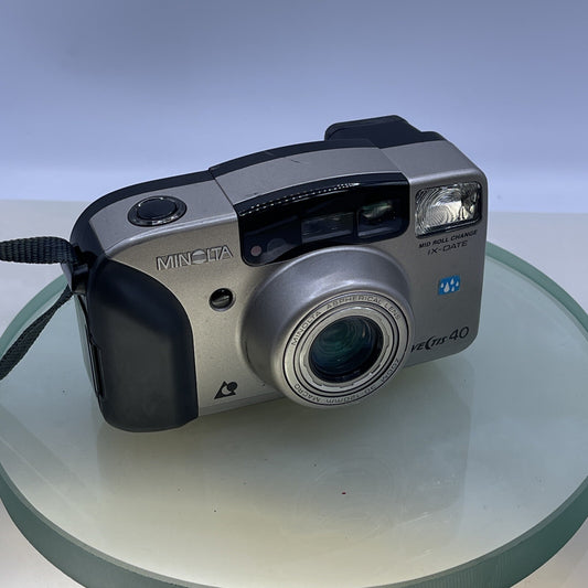 Minolta Vectis 40 35mm APS Auto Focus Compact Zoom Camera TESTED #4890