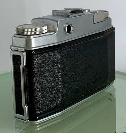 Vintage Agfa Super Silette 35MM Camera With A Potar 1:3.5 45mm Lens + Case - 3035