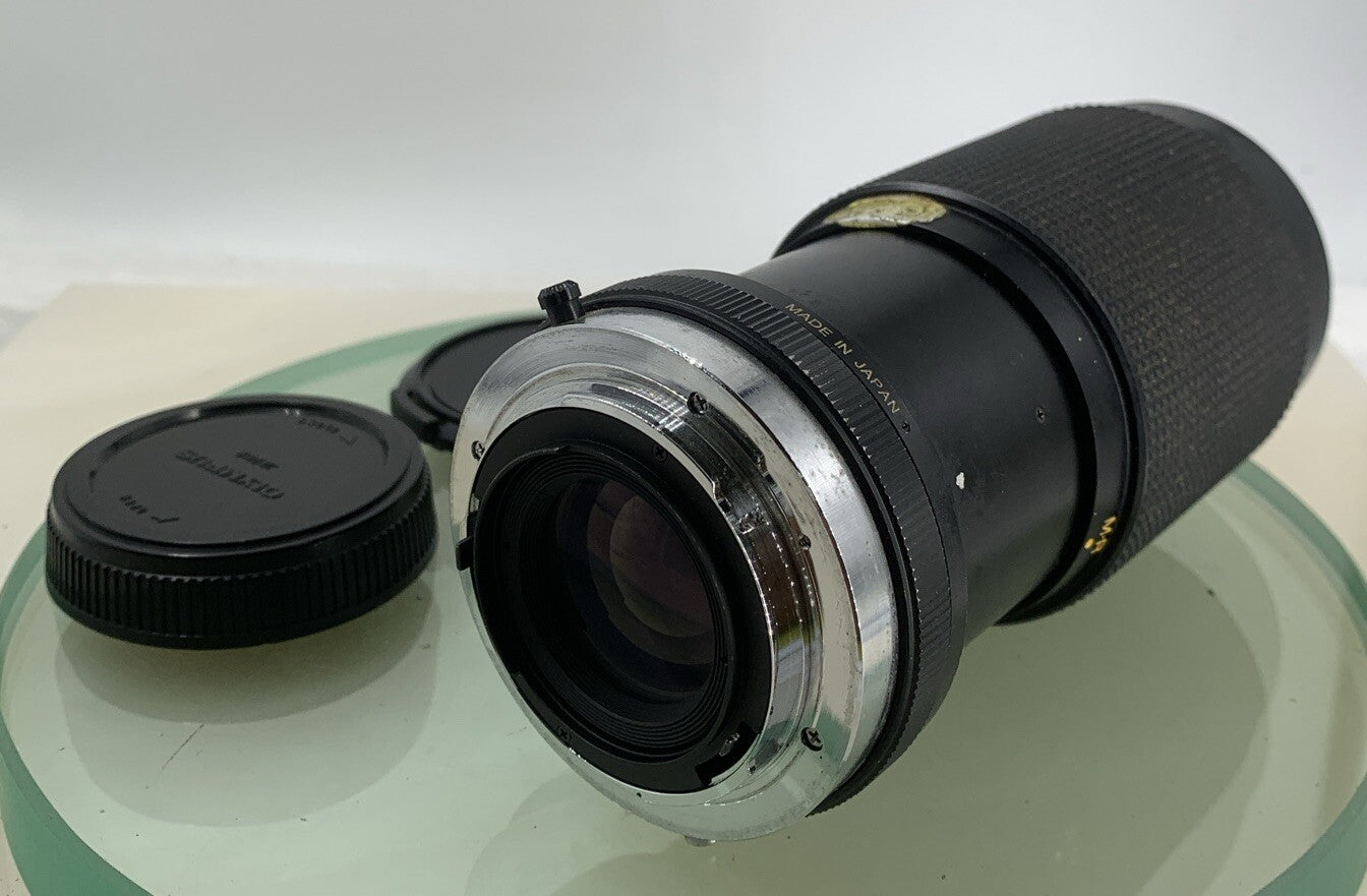 OLYMPUS Vivitar 80-200mm F/4 Macro Focusing Zoom Lens - BLACK TESTED - 7344