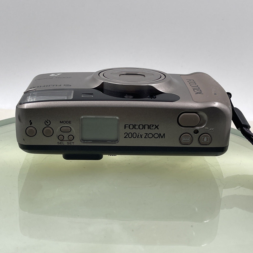 VINTAGE FUJIFILM FOTONEX 200ix  ZOOM APS CAMERA c.1990's TESTED #8057