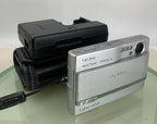 Sony Digital Camera Cybershot DSC-T9 6.0MP SILVER+CHARGER+COVER (PARTS ONLY) #100
