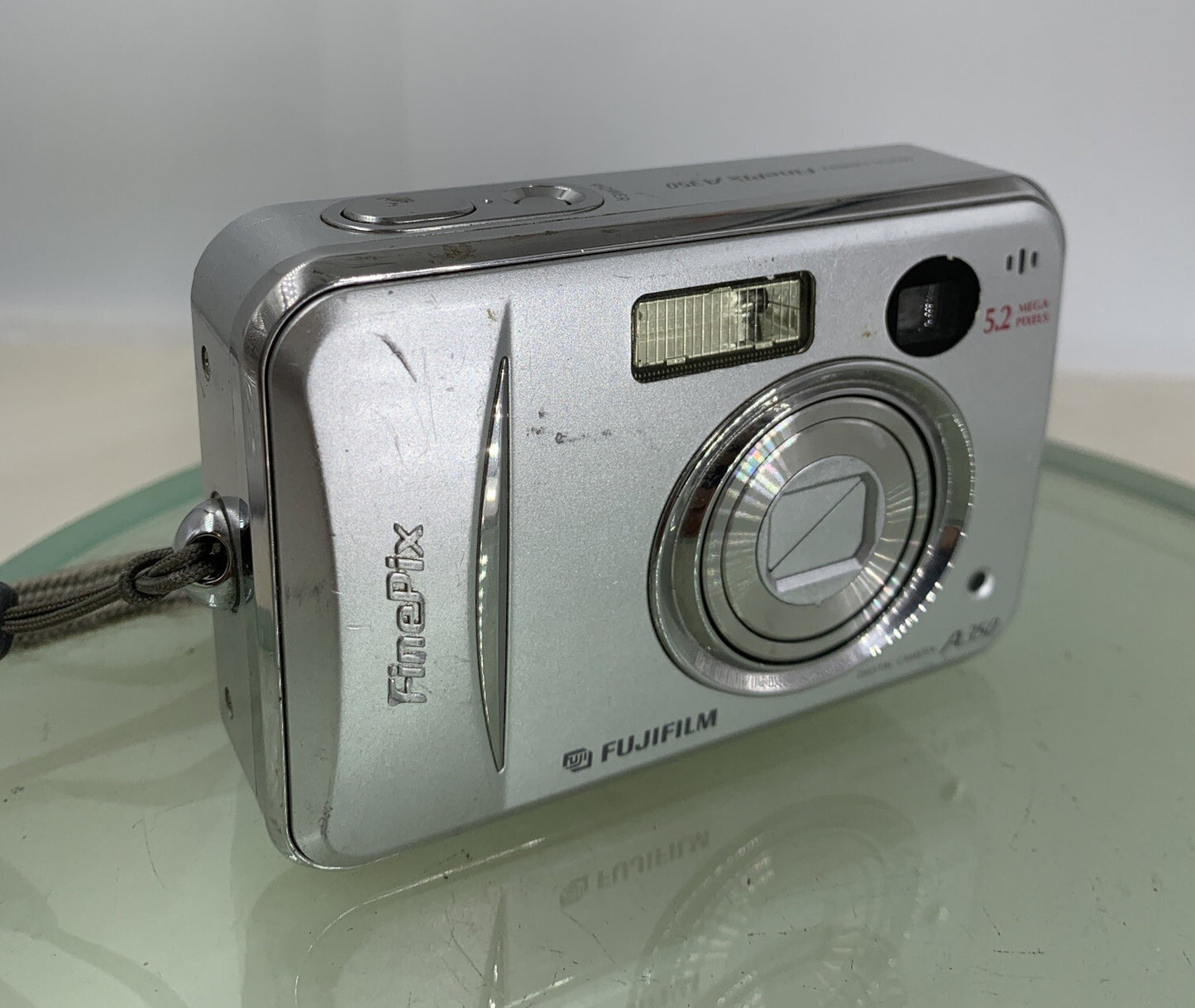 Fujifilm FinePix A350 5.2 Mega Pixel Digital Camera SILVER - TESTED - 8840