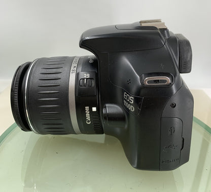 Canon EOS 1100D 12.2MP Digital SLR Camera with charger GOOD Black - TESTED - 8533