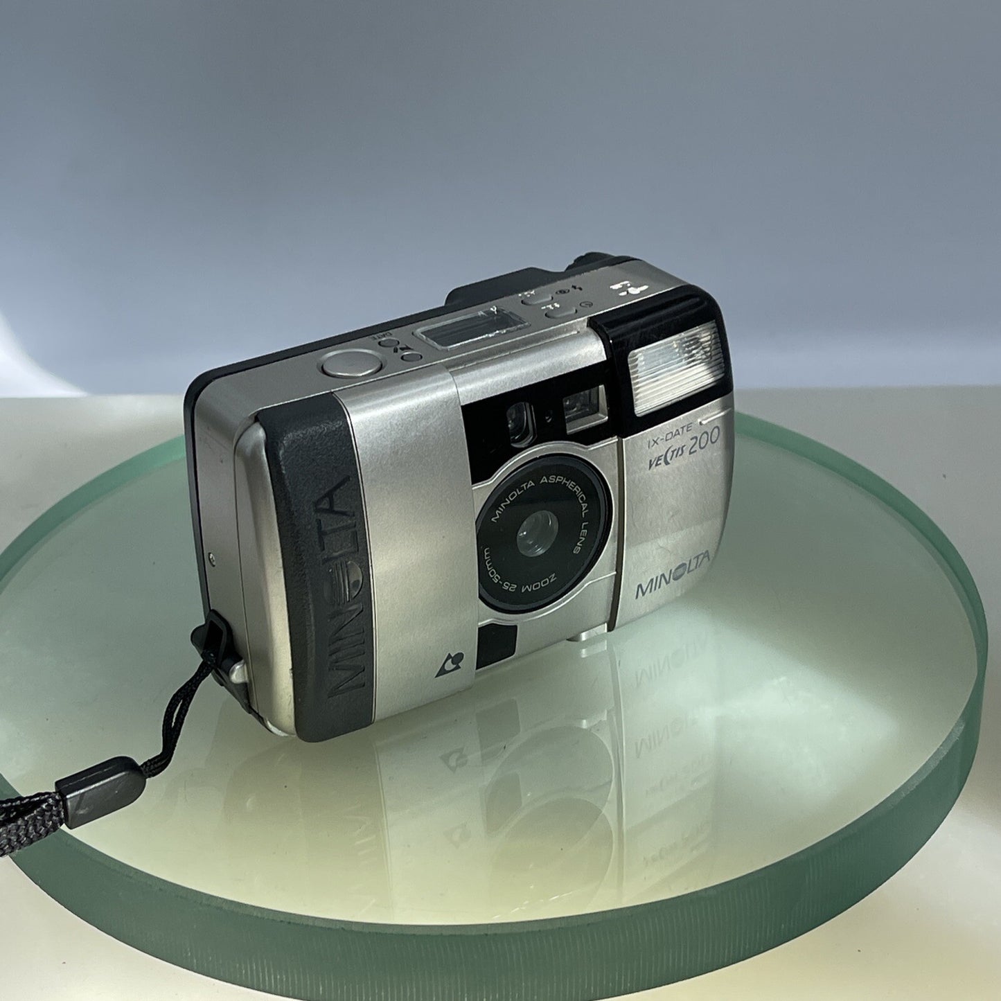 MINOLTA VECTIS 200 IX DATE CAMERA Vintage Film Camera 25mm-50mm & CaseTested#4831