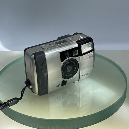 MINOLTA VECTIS 200 IX DATE CAMERA Vintage Film Camera 25mm-50mm & CaseTested#4831