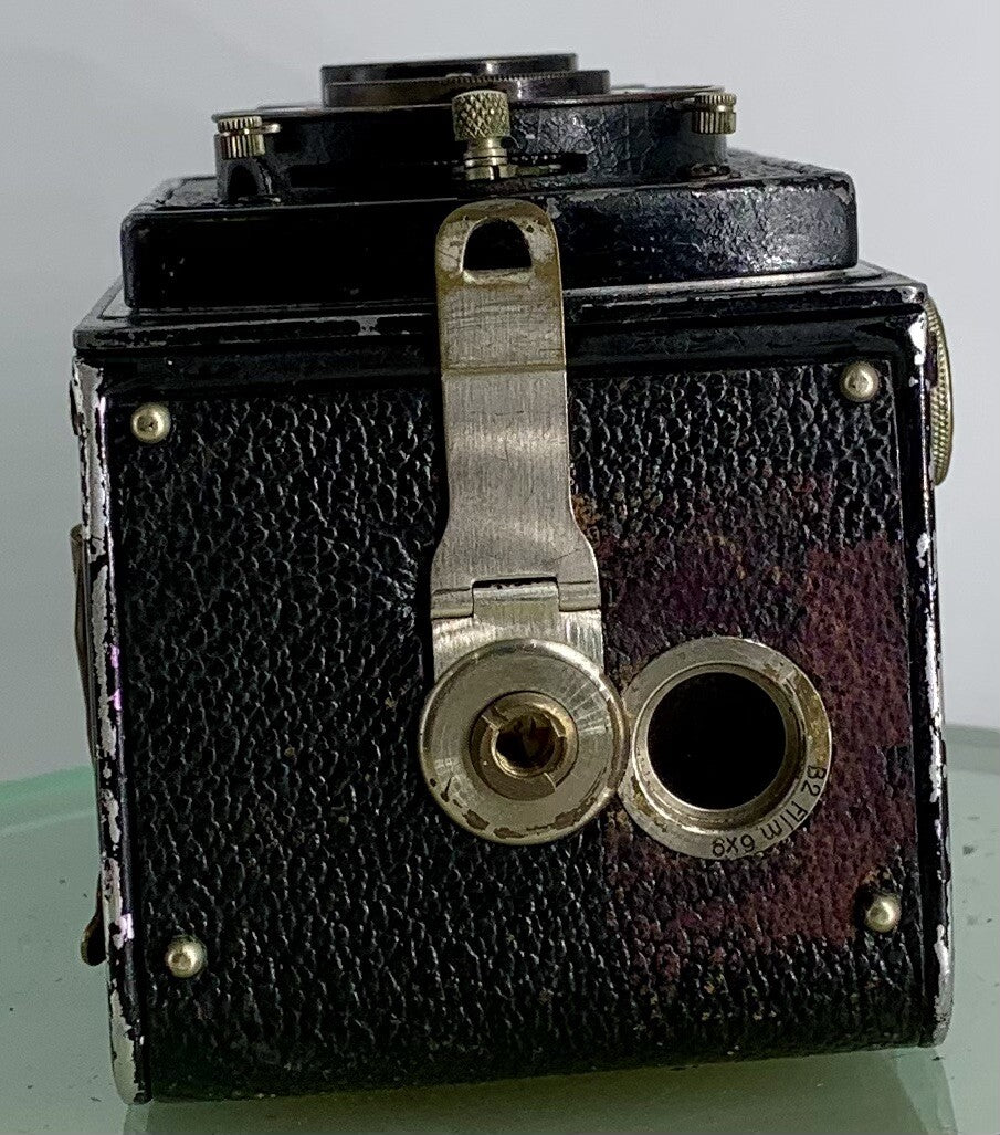 RARE Rolleiflex Compur-Franke&Heidecke-Braunschweig f7.5cm TLR Camera-Tested#3375