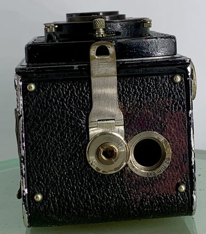 RARE Rolleiflex Compur-Franke&Heidecke-Braunschweig f7.5cm TLR Camera-Tested#3375