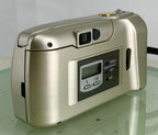 Olympus MJU II Zoom 115 Film Camera 38-115 Lens Manual Point Shoot RARE GOLD 3445