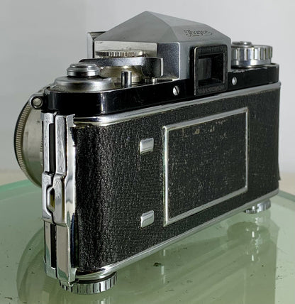 Exakta Varex II B 35mm Camera Carl Zeiss Jena Tessar 2,8 50mm  - Tested #315
