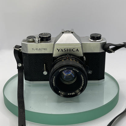Yashica TL Electro 35mm Film Camera with Yashica Yashinon-DS f2 50mm Lens #8781