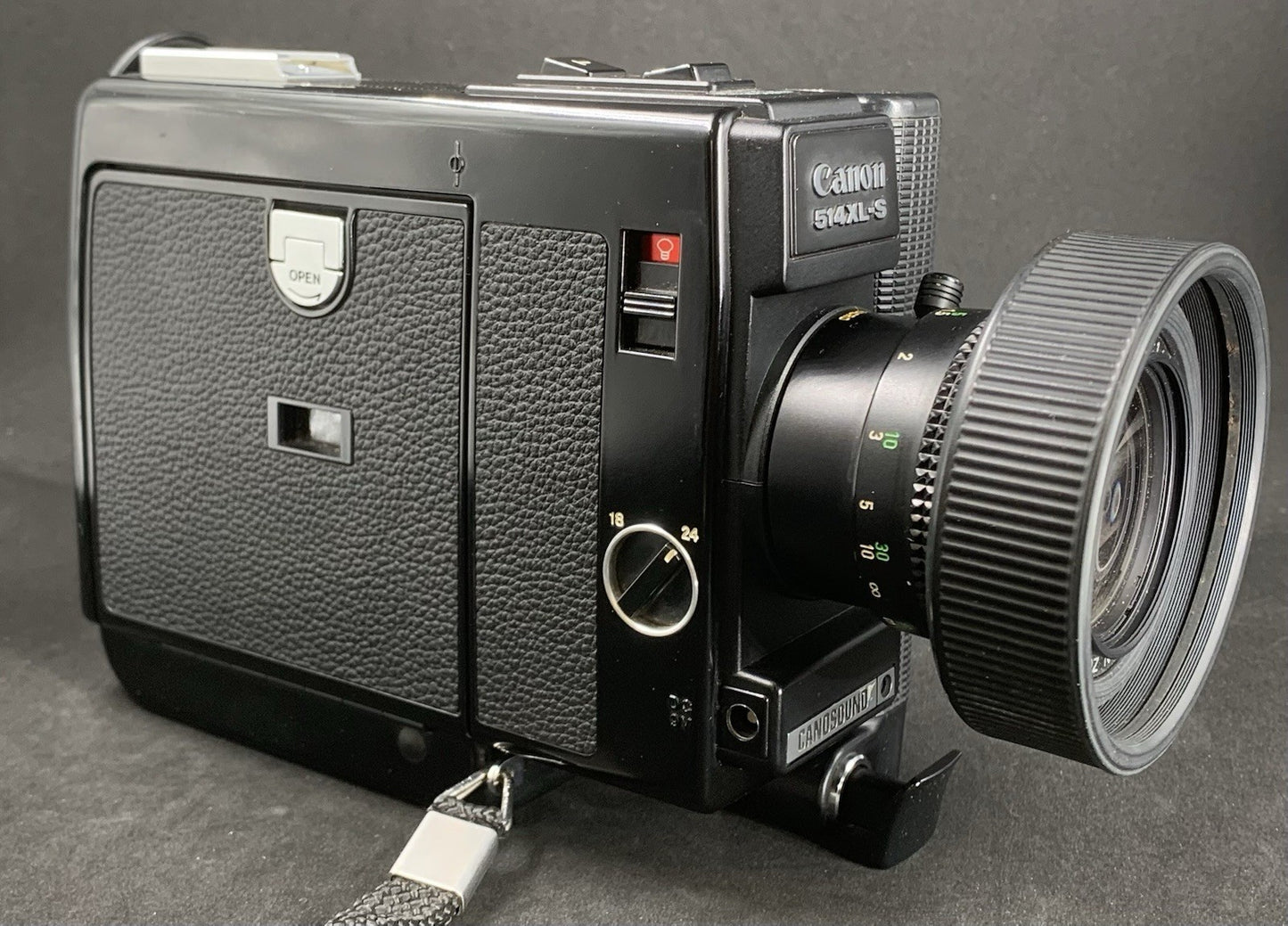 Canon Canosound 514 XL-S Super 8 Cine Film Camera FILM TESTED WORKING + BOX9