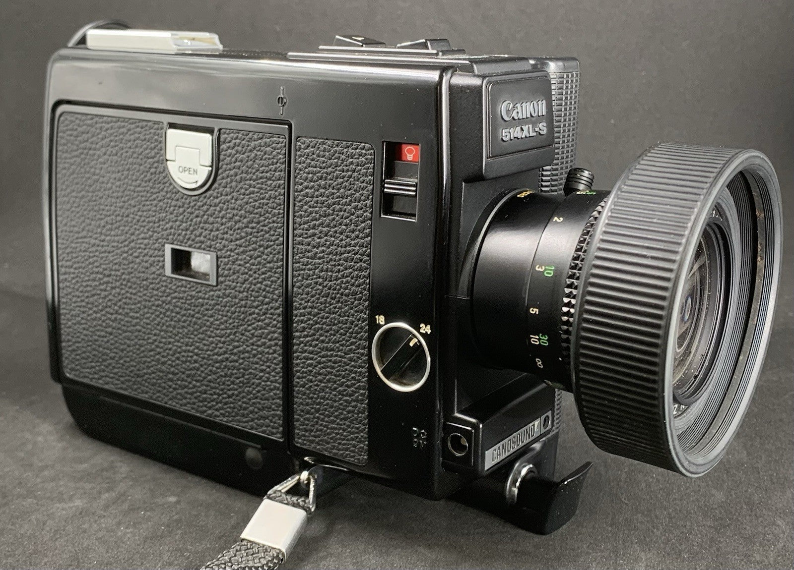 Canon Canosound 514 XL-S Super 8 Cine Film Camera FILM TESTED WORKING + BOX9