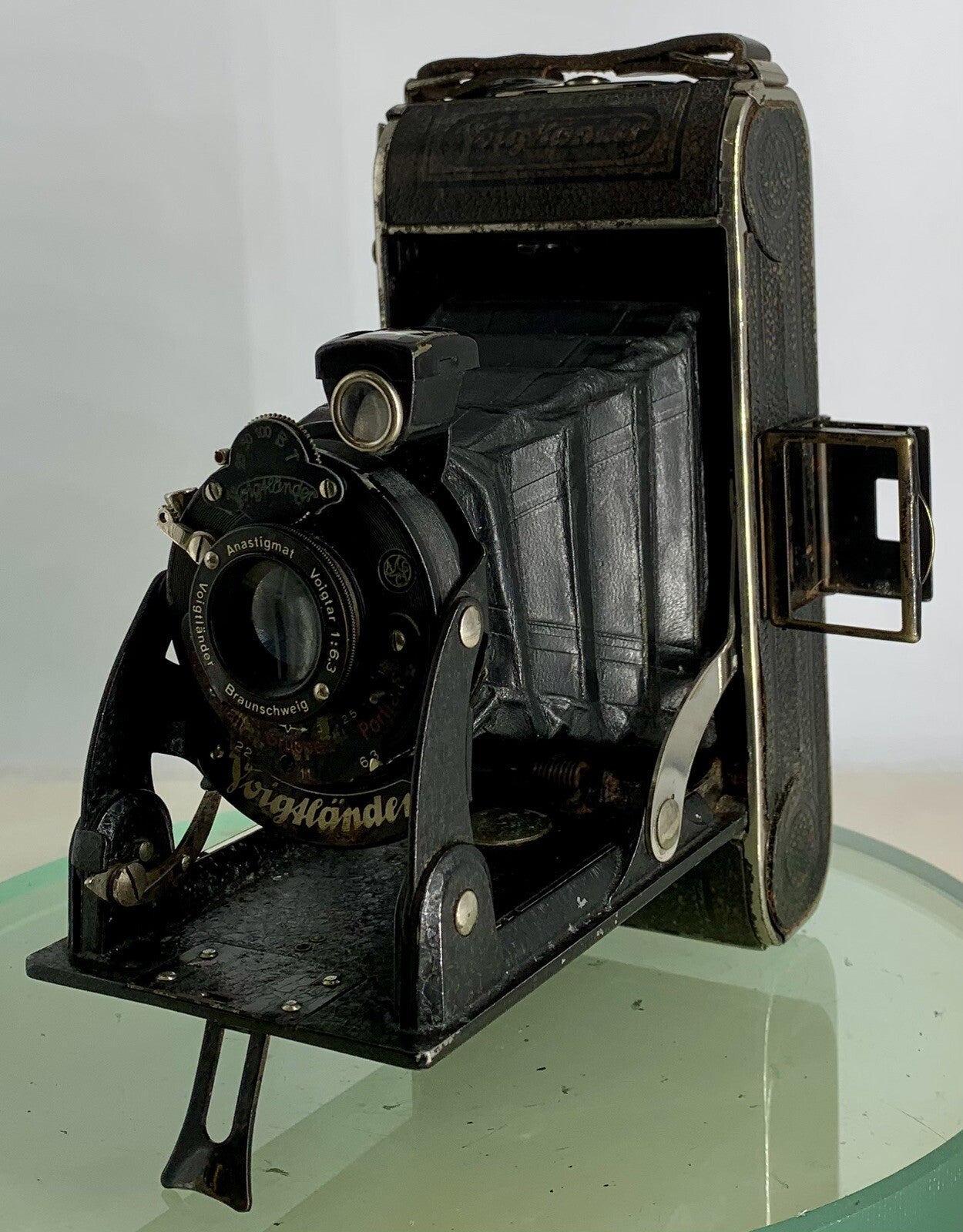 Voigtlander Bessa Anastigmat Voigtar 1:6.3 Lens Braunschweig Folding Film Camera6