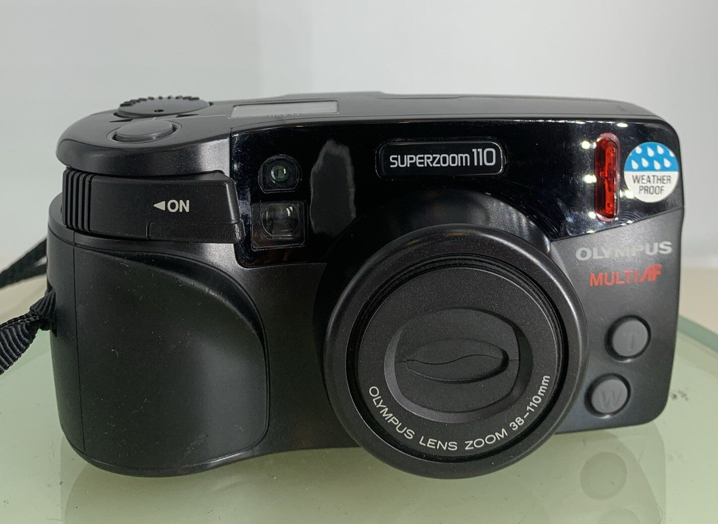 Olympus Superzoom 110 MULTI AF BLACK POINT AND SHOOT FILM CAMERA TESTED - 8071