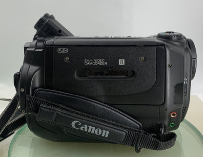 Canon UC900 8mm Video Camcorder Camera + REMOTE+EXTRA BATTERIS+BAG TESTED-2993