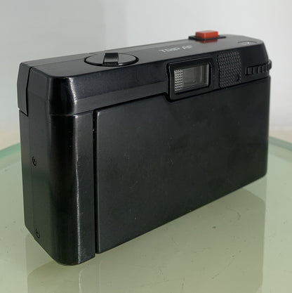 Olympus Trip AF ZUIKO BLACK POINT AND SHOOT FILM CAMERA NO BATTERY TESTED - 8414