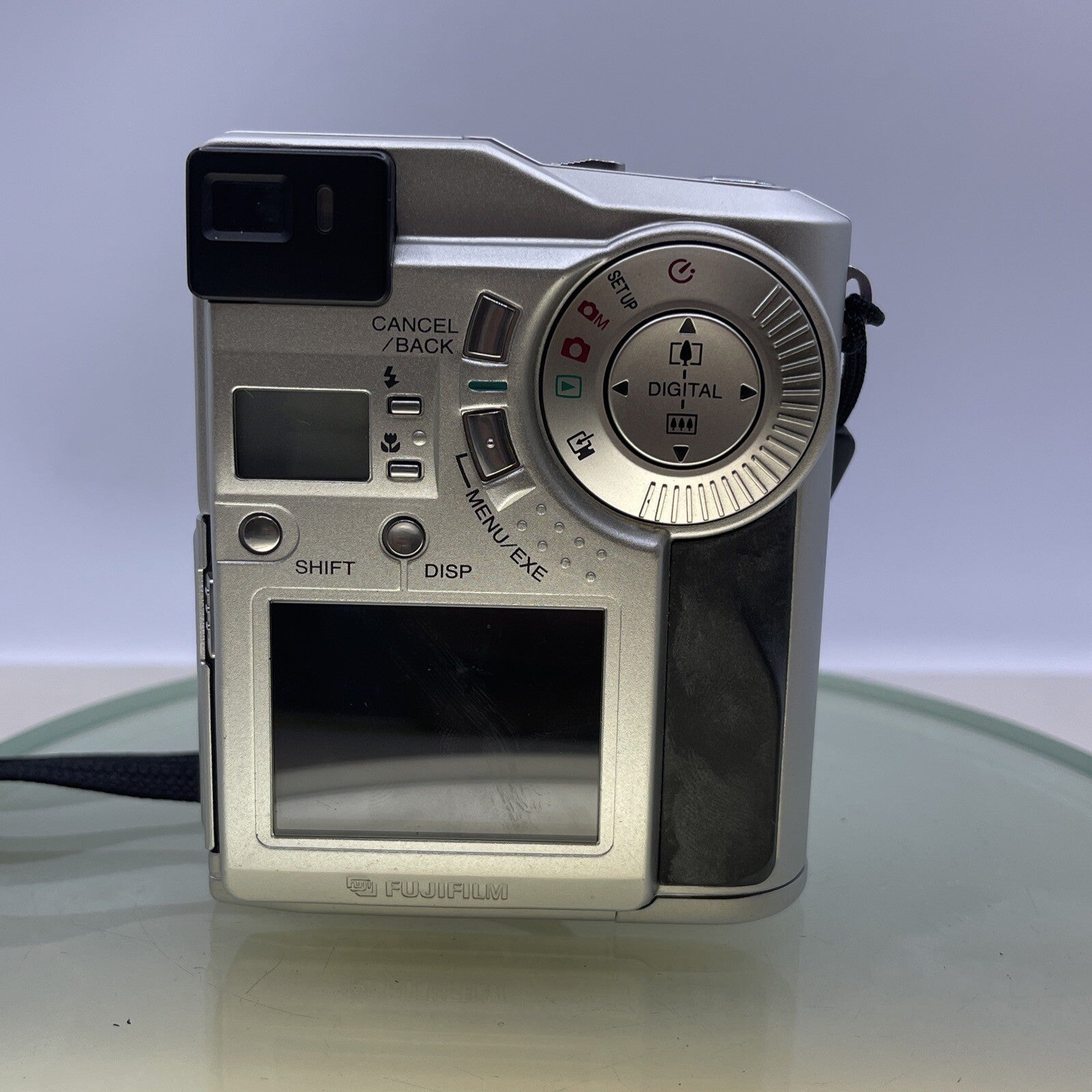 Fujifilm MX-2700 Zoom 2.3MP Compact Digital Camera Silver Tested NO BATTERY #1185