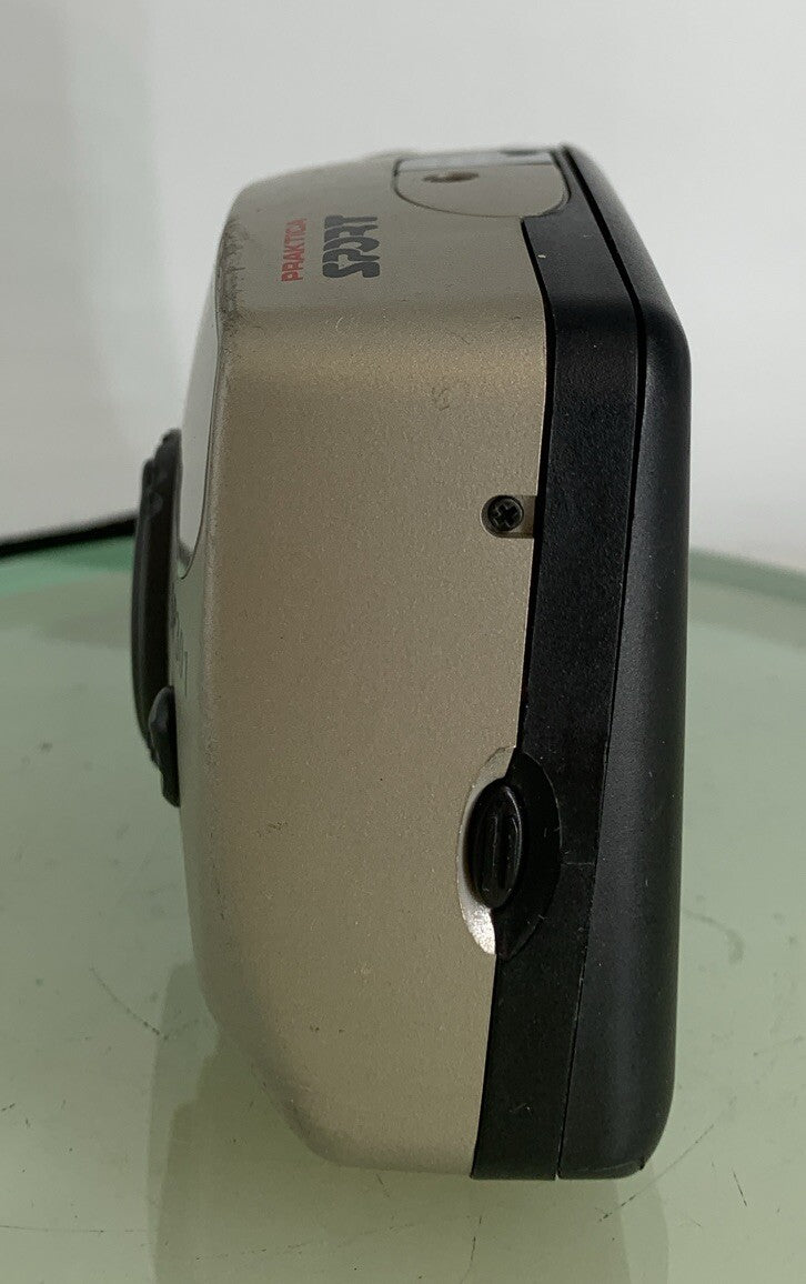 PRAKTICA SPORT SP301 Compact Point & Shoot 35mm Camera Silver TESTED - 8253