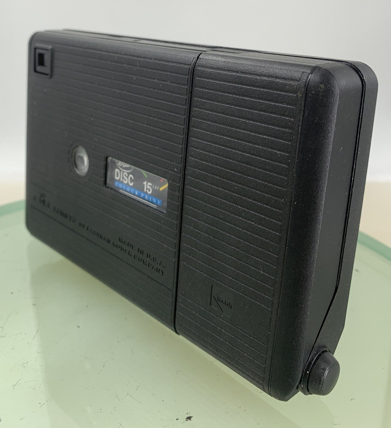 Vintage Kodak Disc 6000 POINT AND SHOOT FILM Camera BLACK  - TESTED - 136