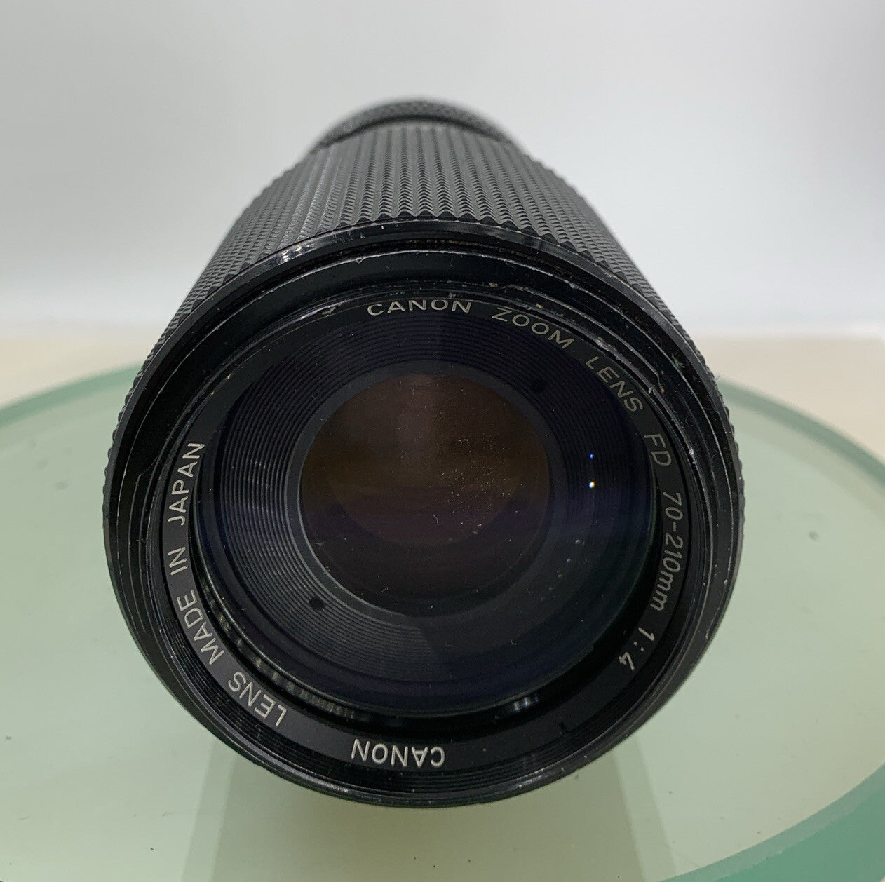 Canon MACRO ZOM LENS FD 70-210mm 1:4 4 OVP BLACK GOOD CONDITION TESTED - 7272
