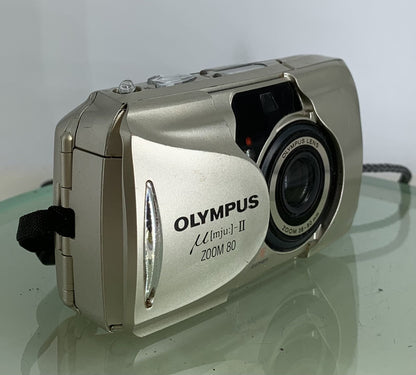 Olympus MJU III 80 Camera 35mm Film Point & Shoot Compact 38-80mm Lens [mju:]2811