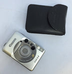 Canon IXUS L1 APS compact film camera in silver. + original case,FULLY TESTED3190