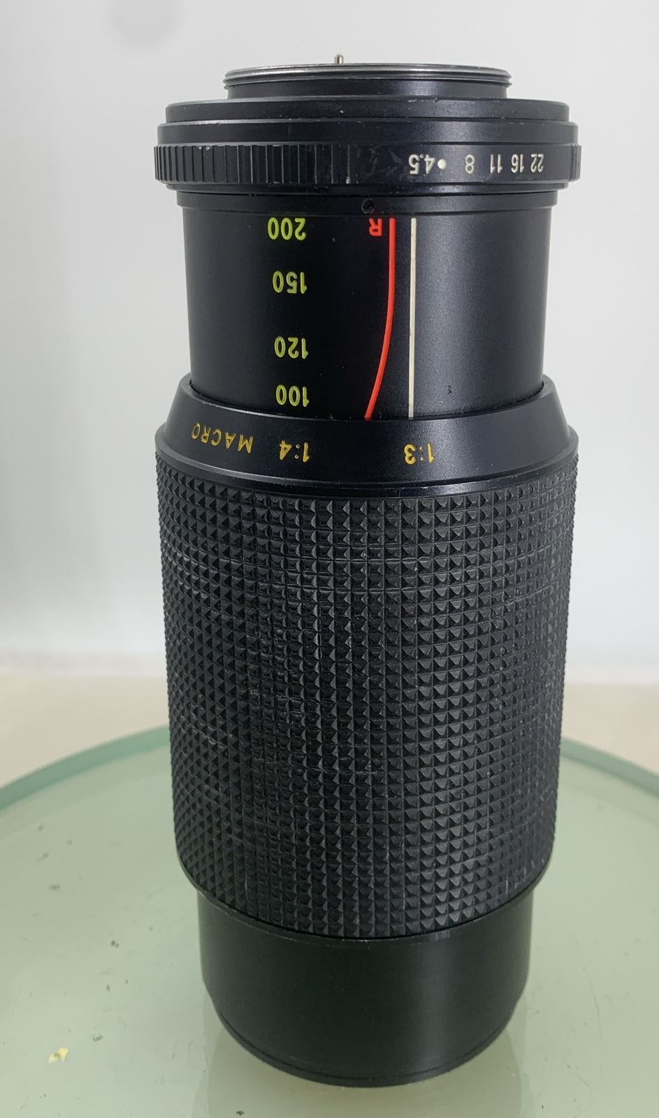 HANIMEX Auto Zoom C-MACRO 80-200 f4.5 Lens Pentax mount BLACK TESTED - 7206