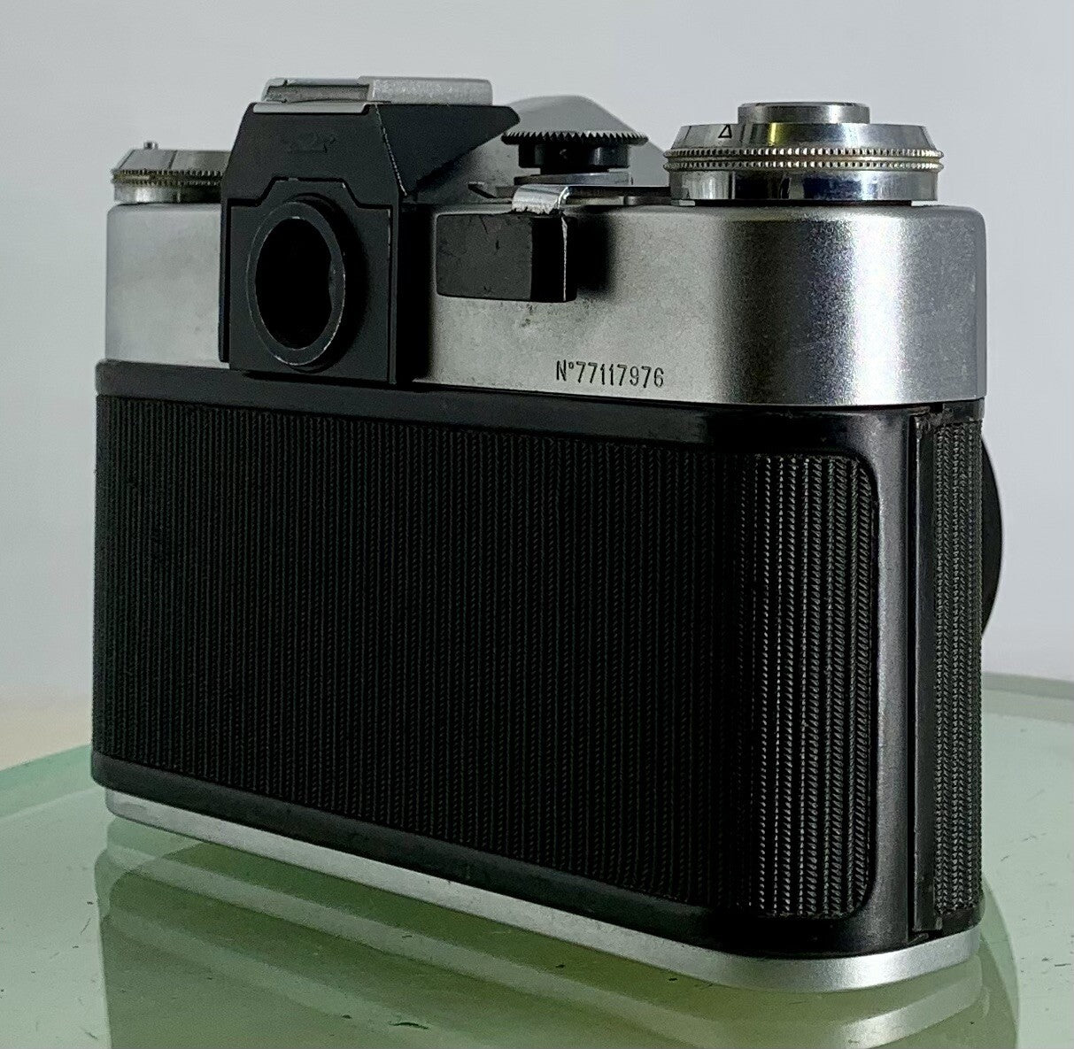 Very Rare ZENIT E POINT AND SHOOT FILM CAMERA+HELIOS-44M LENS+SILVER+TESTED - 803
