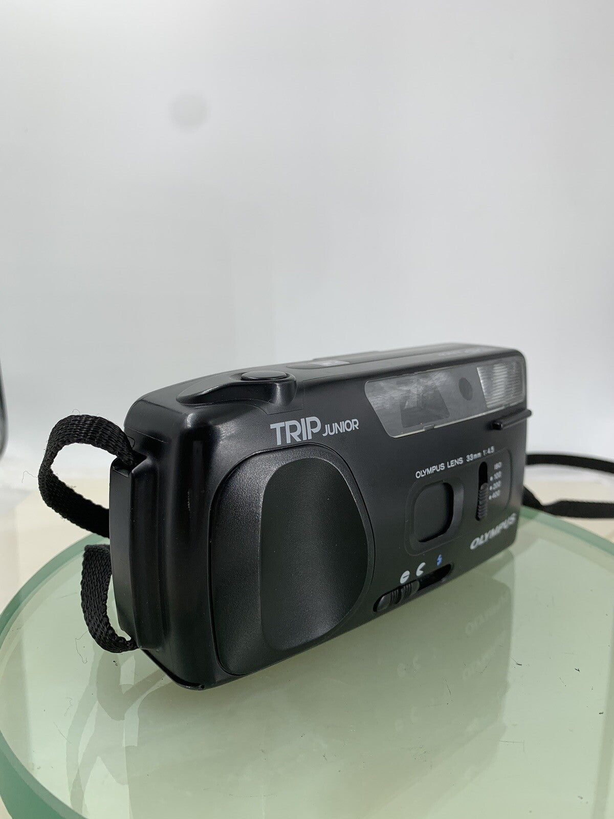 Olympus Trip Junior ANALOG POINT AND SHOOT FILM CAMERA BLACK TESTED - 4711