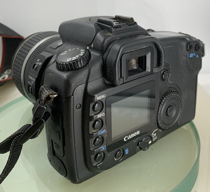 Canon EOS 20D 8.2MP Digital SLR Camera+CHARGER+512 MB CARD BLACK TESTED - 3734