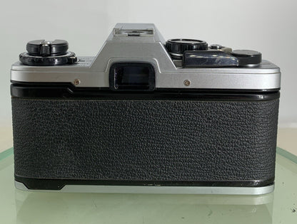 SERVICED Olympus OM10 35mm SLR Film Camera + 28mm f2.5 Tamron  Lens + Adapter1995