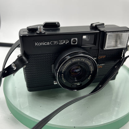 Vintage Konica C35 EFP  35 mm F4 Lens Made in Japan, TESTED, VGC #4425